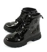 Ботинки демисезонные для девочки ( AL 11583 черный) Ботинки демисезонные для девочки ( AL 11583 черный)