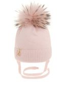 Шапка зимняя для девочки (Розовый шик 32010ШПО2327А-2 бледно-розовый ) Шапка зимняя для девочки (Розовый шик 32010ШПО2327А-2 бледно-розовый )