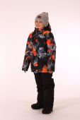 Комплект зимний для мальчика (2137-737м (250) оранж/черный/черный) Комплект зимний для мальчика (2137-737м (250) оранж/черный/черный)