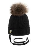 Шапка зимняя для мальчика (Циклоп черный ) Шапка зимняя для мальчика (Циклоп черный )