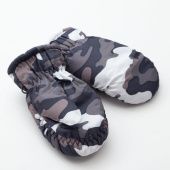 Варежки для мальчика (Хаки 5137823 черный) Варежки для мальчика (Хаки 5137823 черный)