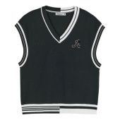 Жилет школьный для девочки (63803 синий/белый) Жилет школьный для девочки (63803 синий/белый)