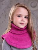 Манишка для девочки (Элен 34007ШМ1748-33 св.фиалка) Манишка для девочки (Элен 34007ШМ1748-33 св.фиалка)