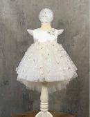 Платье нарядное для девочки (308 крем.) Платье нарядное для девочки (308 крем.)