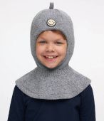 Шлем зимний для мальчика (ПРИСТОН/11178 серый) Шлем зимний для мальчика (ПРИСТОН/11178 серый)